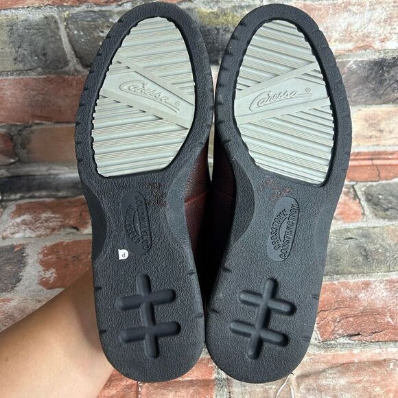 5 for $25đ„Caressa CrosstownâCollection Slip OnâBrown Leather Loafer Size 8- New - Picture 9 of 11